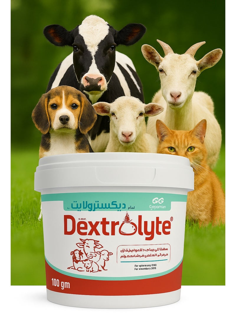 Dextrolyte - Overcome heat stress, prevent dehydration and compensate the body electrolytes - for Livestock and Pets
